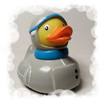 Space Bathtime Duck