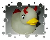 Glow Devil Duckie