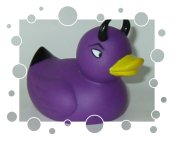 Violet Devil Duckie