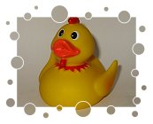 Badeente Hahn