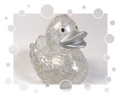 Glitzer-Ente