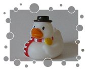 Schneemann-Ente
