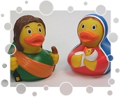 Josef- und Maria-mit-Kind-Ente
