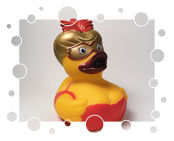 Ente mit Maske