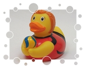 Volleyballer-Ente